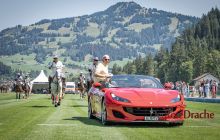 Pierre Genecand President of Gstaad Polo Club at the tournament 