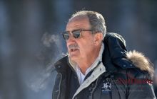 Reto Gaudenzi von Evviva Polo St. Moritz. Veranstalter des Snow Polo World Cup. Sponsor ist La Martina. Reto Gaudenzi, Snow Polo World Cup St. Moritz, Polo Switzerland, St. Moritz, La Martina