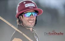 Alejandro Novillo Astrada, Polo Argentina, Teilnehmer des Snow Polo World Cup in St. Moritz. Er spielt im Team Badrutt's Palace Hotel. Sponsor Nettes und La Martina. Alejandro Novillo Astrada, Polo Argentina, Snow Polo World Cup St. Moritz, Polo Switzerland, Badrutt's Palace Hotel, Badrutt's St. Moritz, La Martina, Netjets