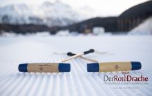 Polo sticks on ice at Snow Polo 