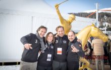 The team of Cigar Must being a sponsor of Snow Polo World Cup in St. Moritz for many years already 